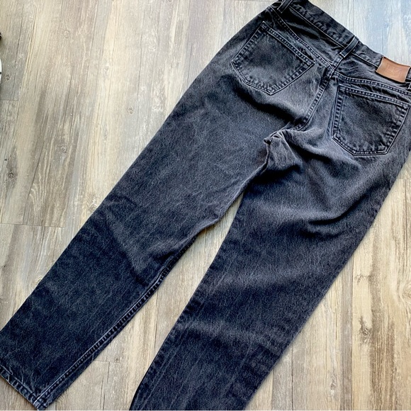 ~VINTAGE~ Liz Claiborne Black High Waisted Mom Jeans - Picture 1 of 8